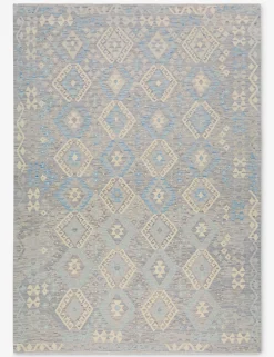 Vintage Turkish Hand-Knotted Wool Rug No. 470, 6' 8" x 9' 6"
