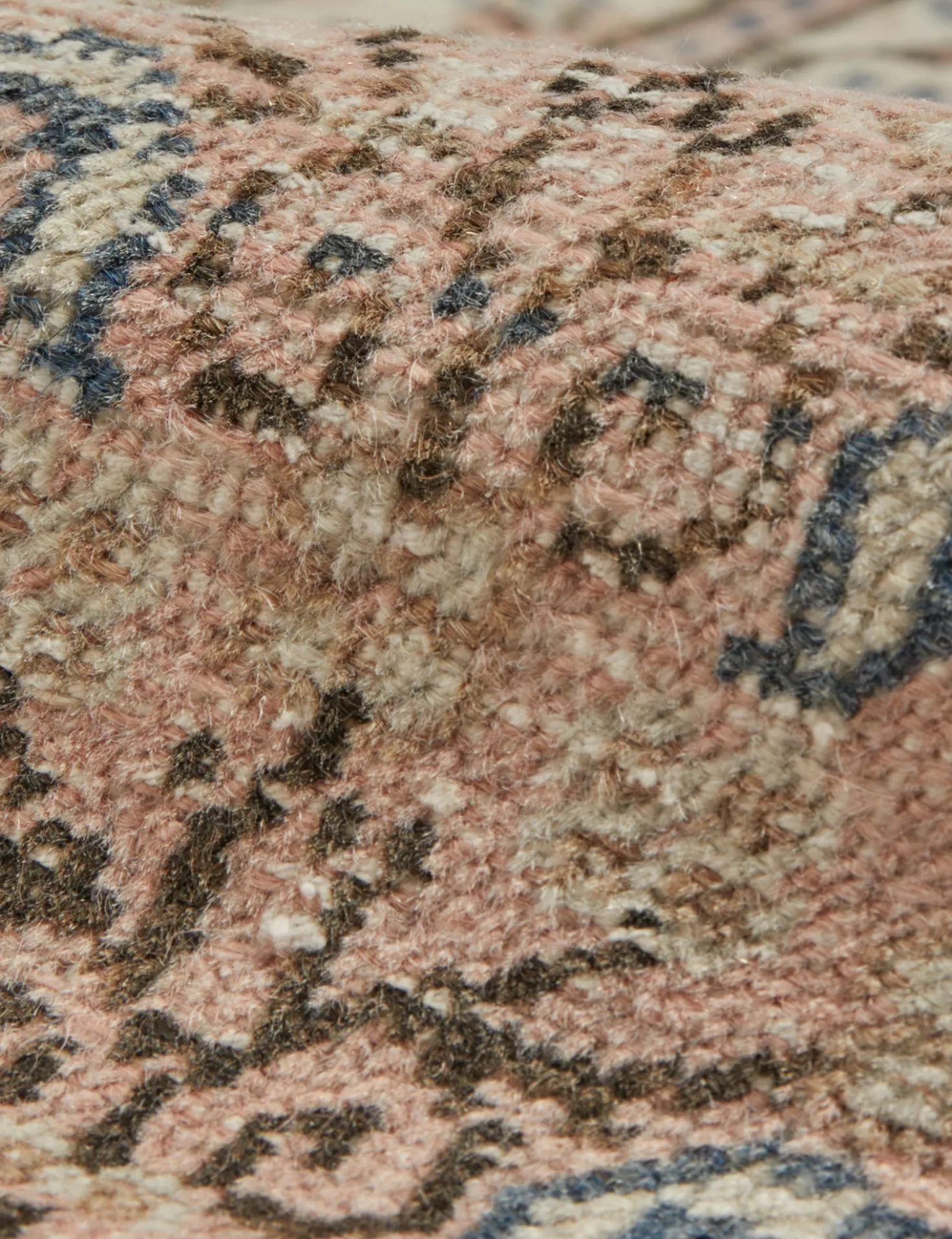 Vintage Turkish Hand-Knotted Wool Rug No. 299, 6'5" x 9'3"