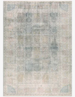 Vintage Turkish Hand-Knotted Wool Rug No. 411, 7'10" x 11'