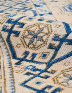 Vintage Turkish Hand-Knotted Wool Rug No. 515, 4' 10" x 6' 9"