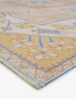 Vintage Turkish Hand-Knotted Wool Rug No. 466, 5' x 8' 2"