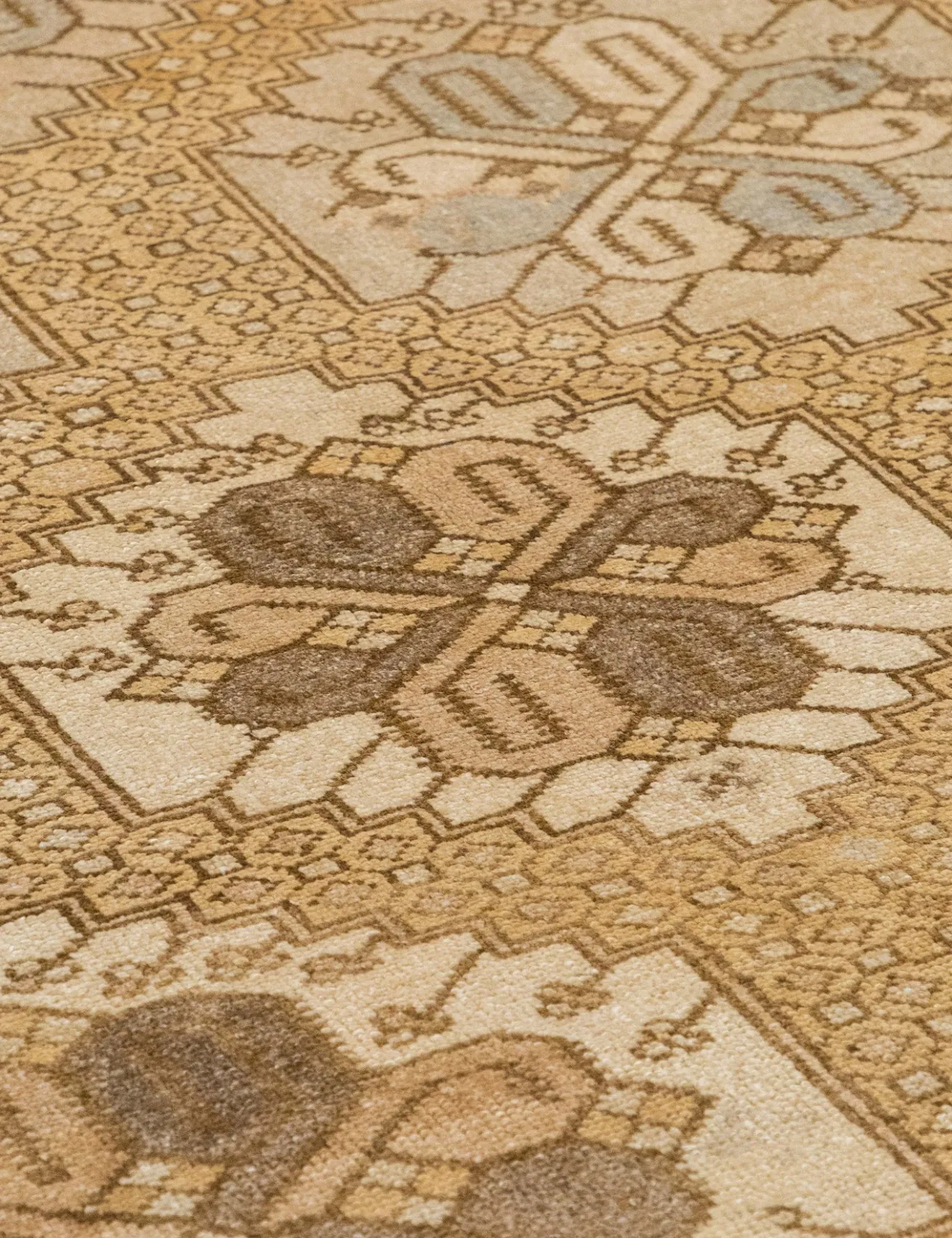 Vintage Turkish Hand-Knotted Wool Runner Rug No. 300, 5'10" x 12'8"