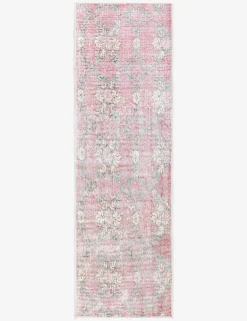 Vintage Turkish Hand-Knotted Wool Runner Rug No. 277, 2' x 6' 3"