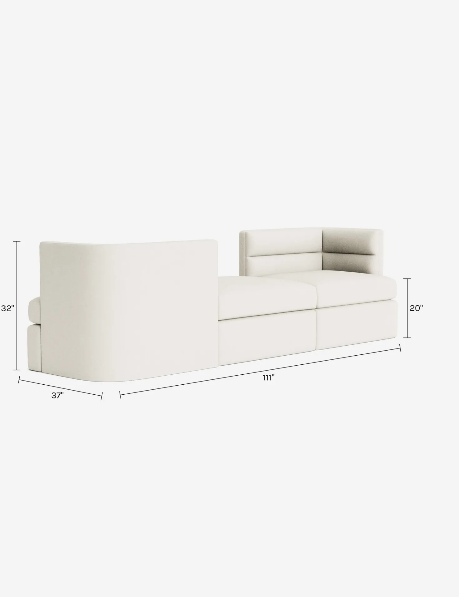 Vivi Tete-a-tete Chaise