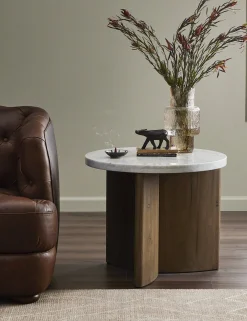 Voss Round Side Table