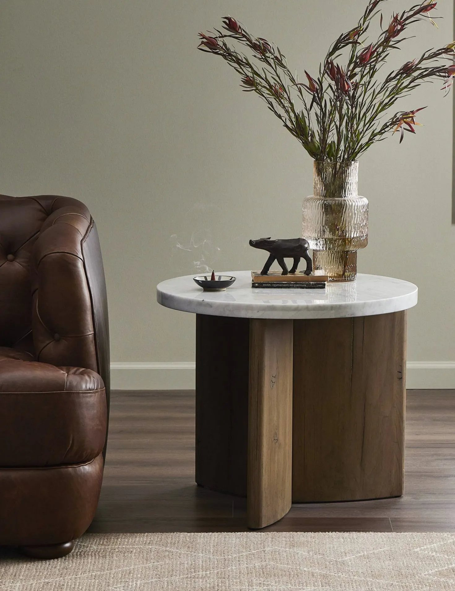 Voss Round Side Table