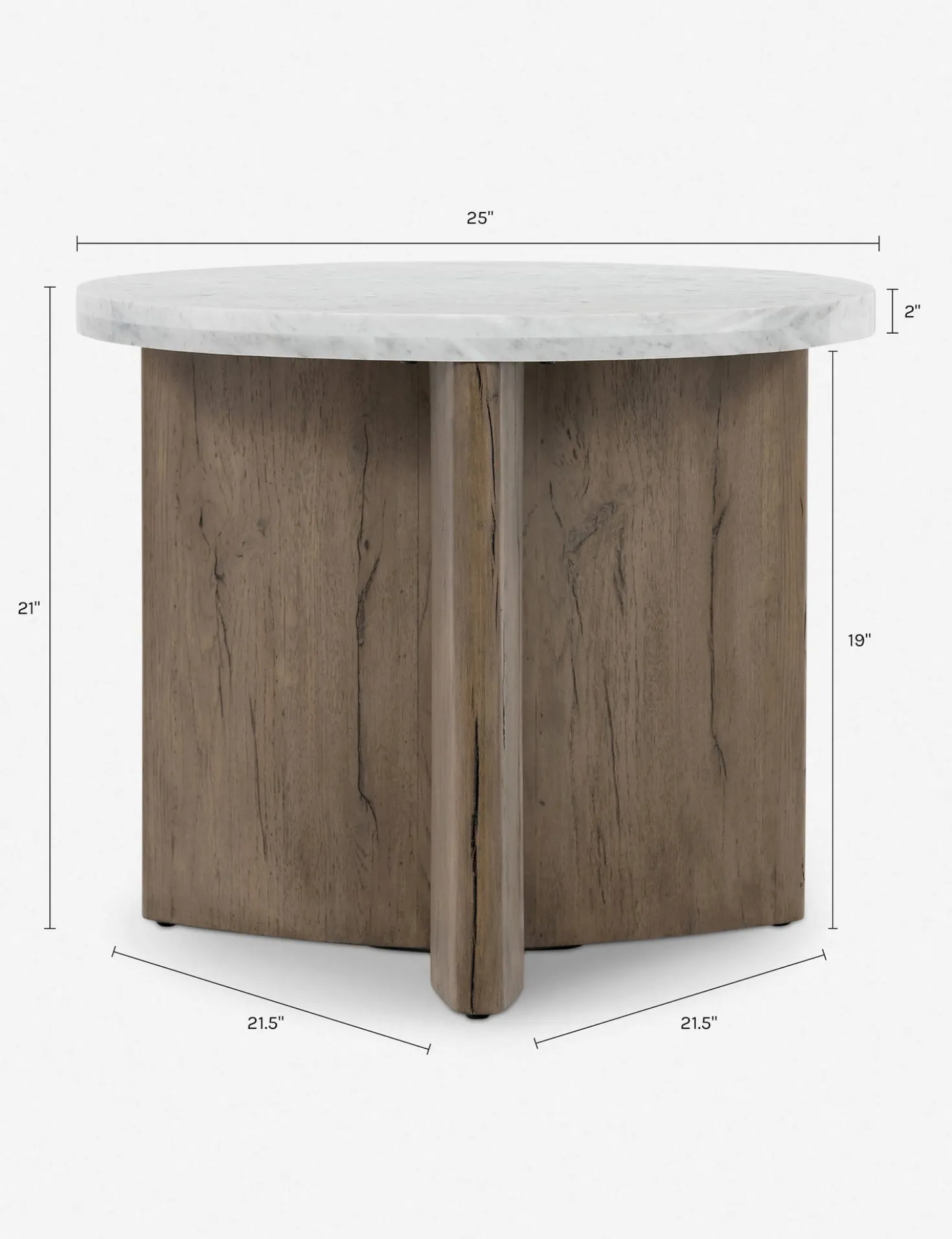 Voss Round Side Table