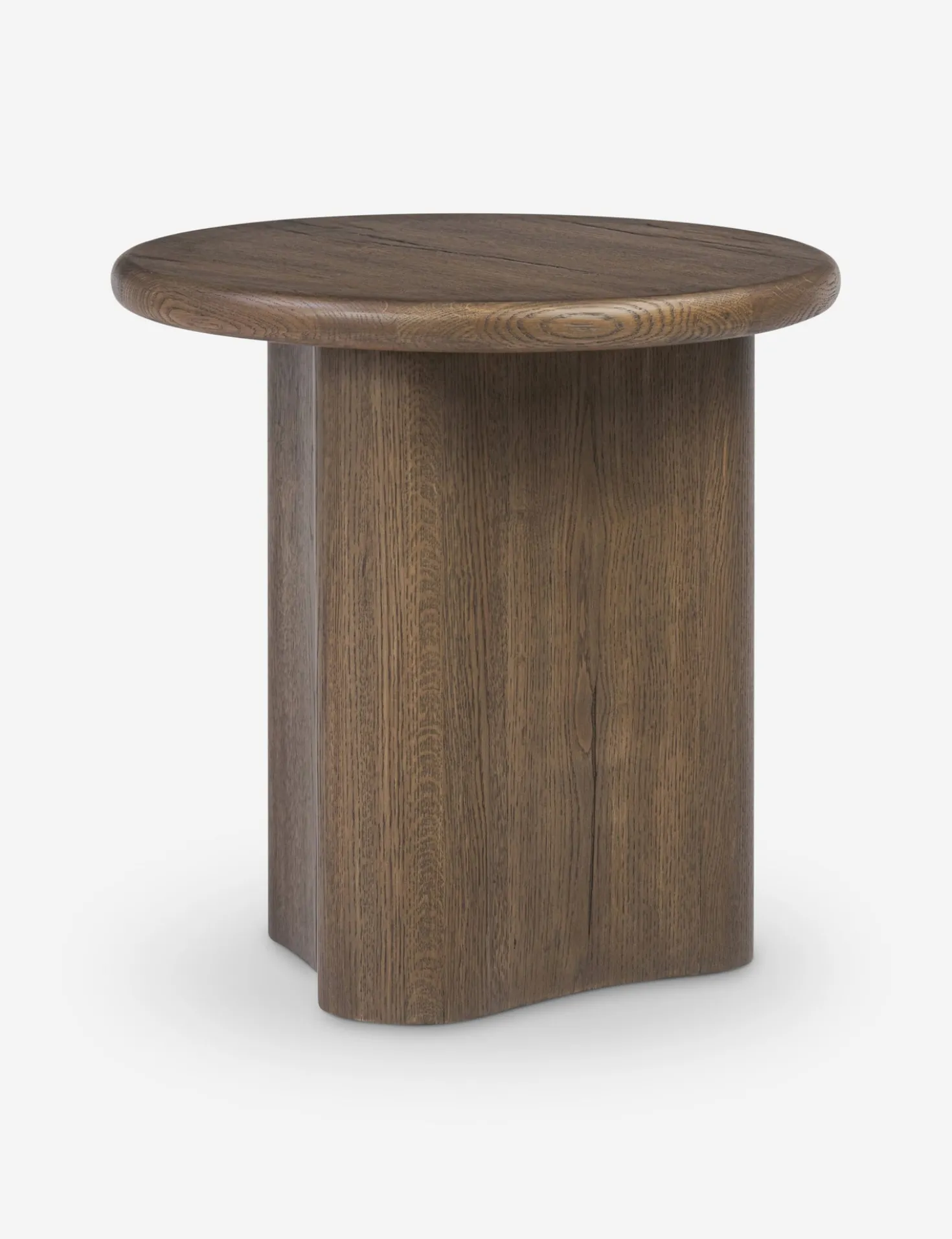 Waylie Large Round Side Table by Amber Lewis x Four Hands
