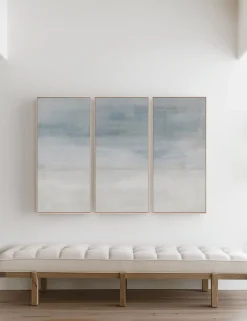 Whisper Triptych Wall Art (Set of 3) by Carol Benson-Cobb