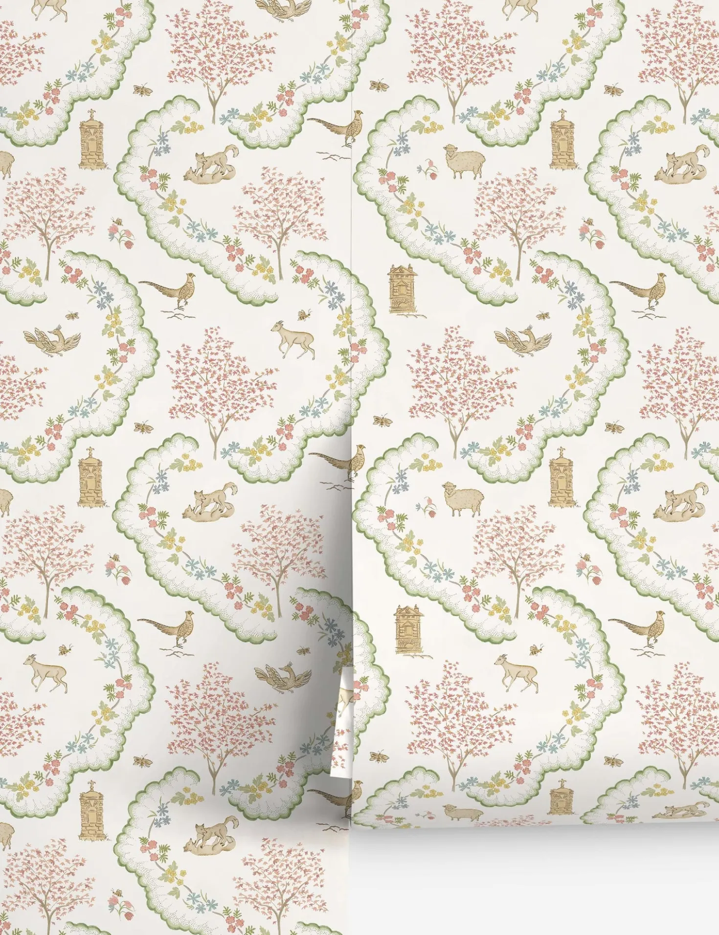 Wildflower Meadow Wallpaper by Sanderson