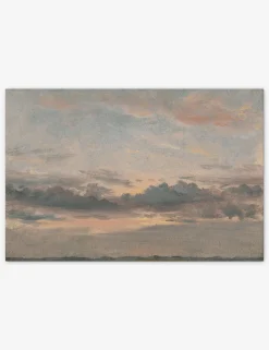 Yale, A Cloud Study, Sunset Print