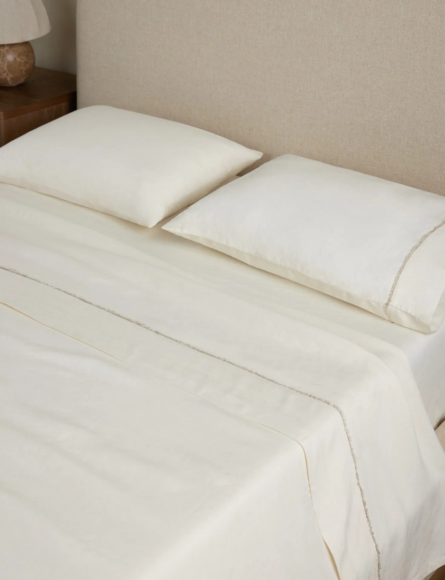 Yuka European Flax Linen® Bamboo Sheet Set by DISC Interiors