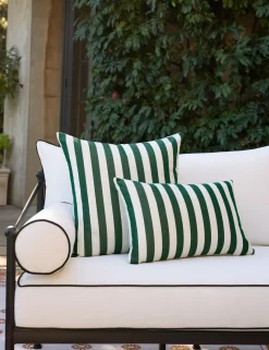 Yvonne Reversible Indoor / Outdoor Pillow by Sunbrella for Lulu and Georgia
